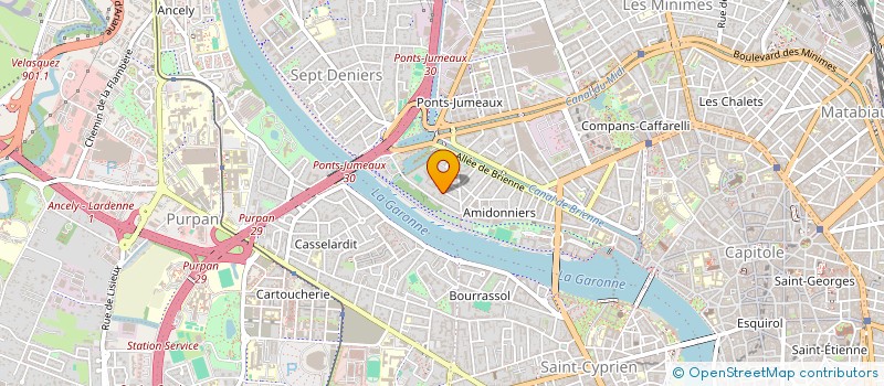 localisation de l'entreprise ZILSE  TOULOUSE