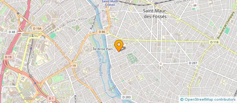 localisation de l'entreprise ZILY à SAINT-MAUR-DES-FOSSES