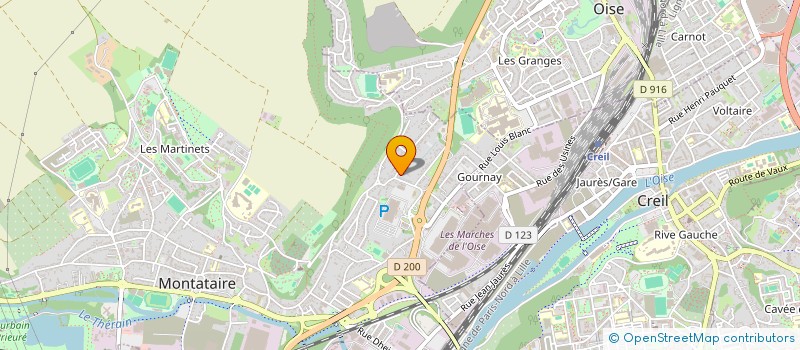 localisation de l'entreprise ZIM IT CONSULTING  MONTATAIRE