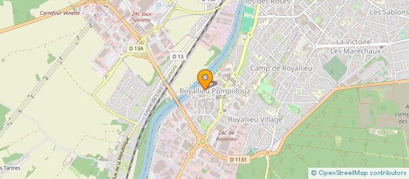 localisation de l'entreprise ZIM PRIMEURS  COMPIEGNE