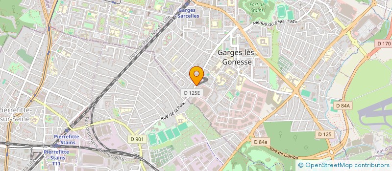 localisation de l'entreprise ZIMA BAT  GARGES-LES-GONESSE