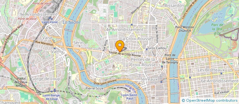 localisation de l'entreprise ZIMBOULAS CROIX ROUSSE  LYON