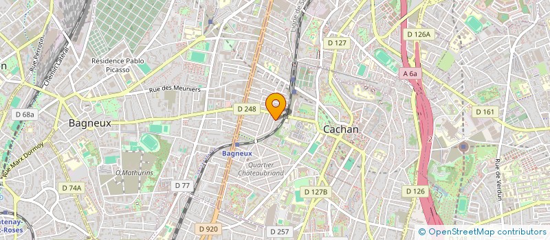 localisation de l'entreprise ZIMCO  CACHAN