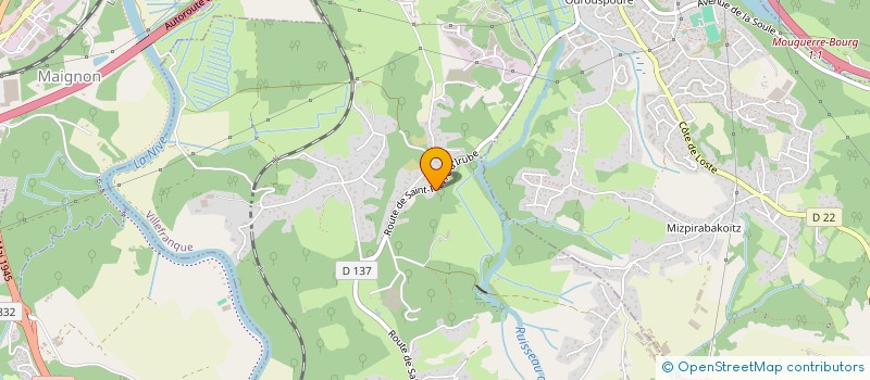 localisation de l'entreprise ZIMENTA  VILLEFRANQUE