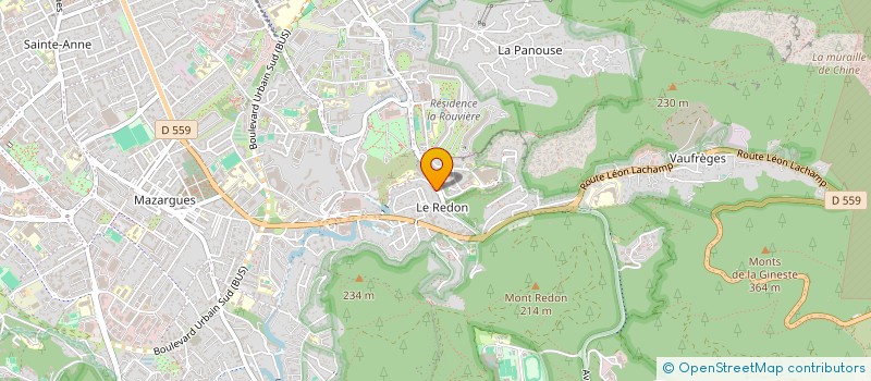 localisation de l'entreprise ZIMMER SERRA MICHOTEY  MARSEILLE