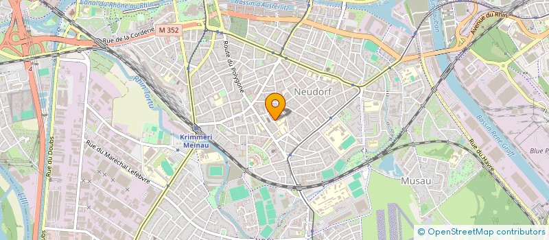 localisation de l'entreprise ZIMMERMANN - PLAUCHEUR à STRASBOURG