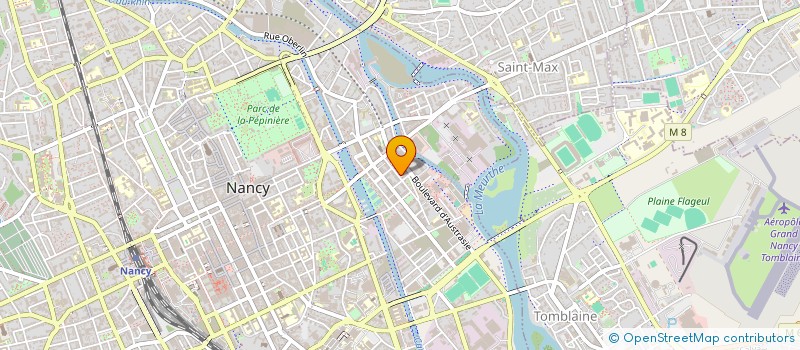 localisation de l'entreprise ZIMS  NANCY