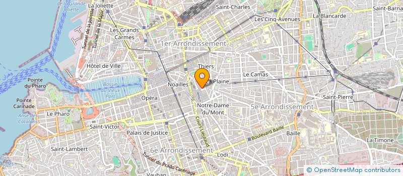 localisation de l'entreprise ZIMZAM à MARSEILLE