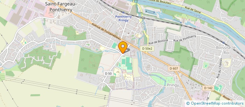 localisation de l'entreprise ZIN INVESTISSEMENT  SAINT-FARGEAU-PONTHIERRY