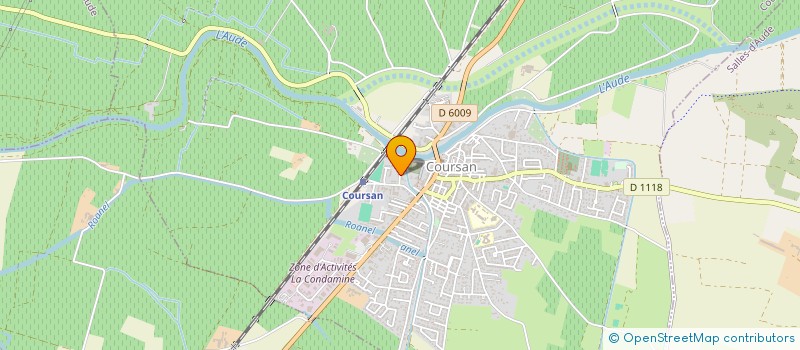 localisation de l'entreprise ZIN ZIN  COURSAN