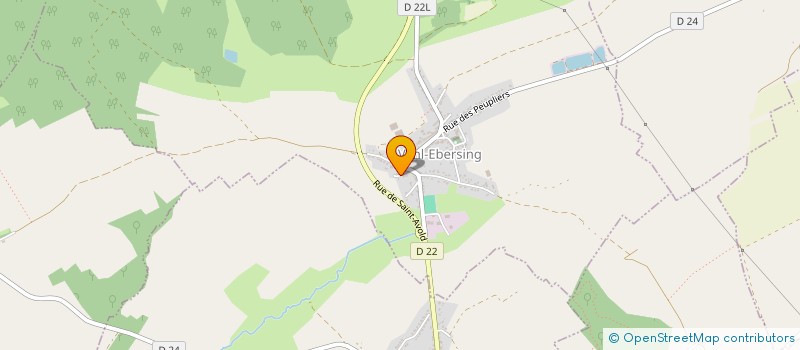 localisation de l'entreprise ZINA  VAHL-EBERSING