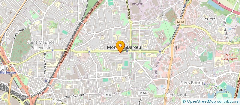 localisation de l'entreprise ZINAT BIJOUX à MONS-EN-BARŒUL