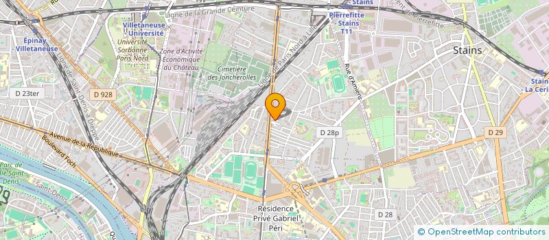 localisation de l'entreprise ZINAT & CO à SAINT-DENIS