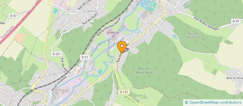 localisation de l'entreprise ZINC  MONTVILLE