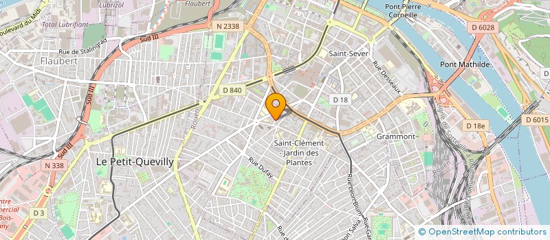 localisation de l'entreprise ZINC BIS à ROUEN