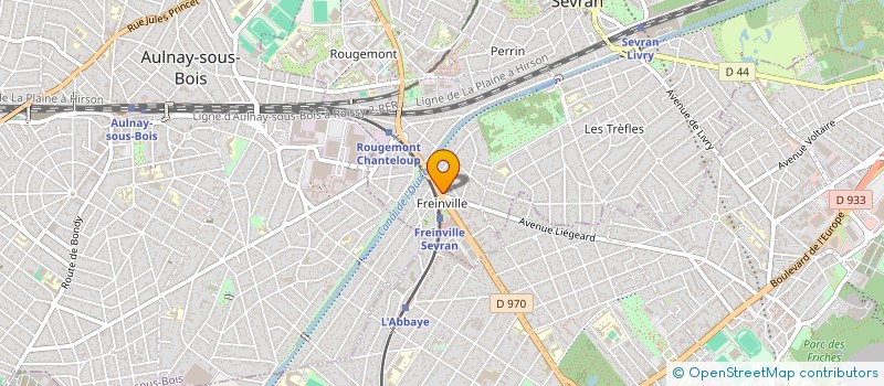 localisation de l'entreprise ZINC ETANCHEITE à SEVRAN
