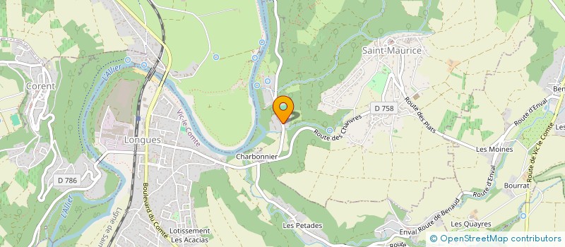 localisation de l'entreprise ZINC PRO à SAINT-MAURICE