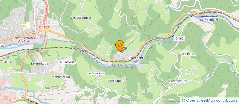 localisation de l'entreprise ZINC19 à MALEMORT
