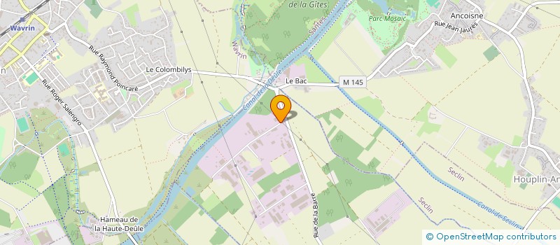 localisation de l'entreprise ZINDA à GONDECOURT