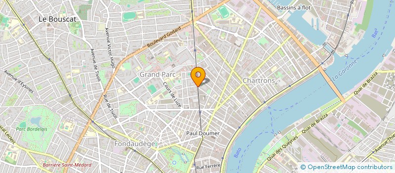 localisation de l'entreprise ZINEB GABRIEL INC  BORDEAUX