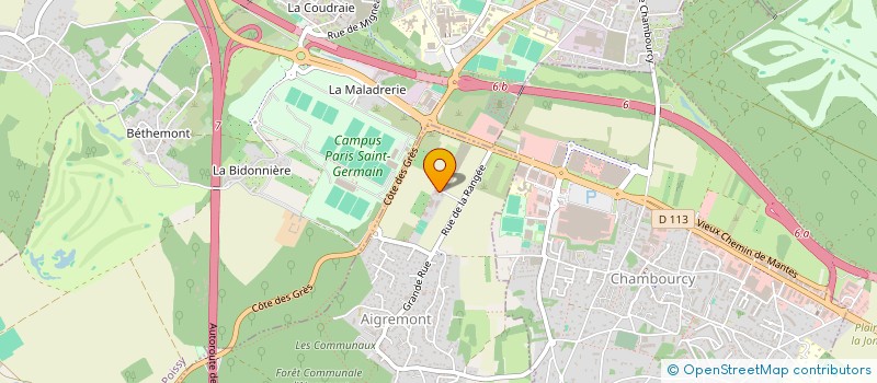 localisation de l'entreprise ZINELOC à BOBIGNY