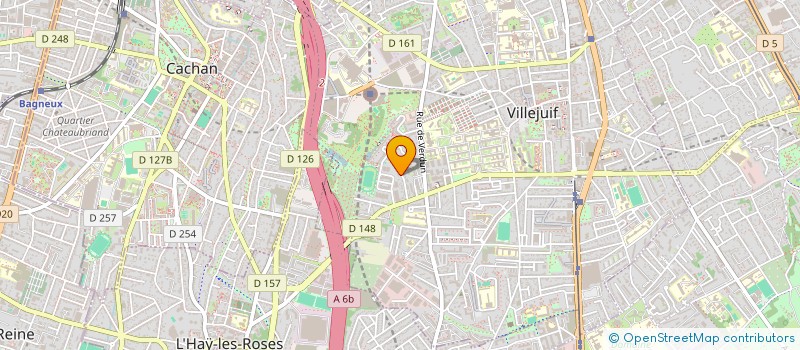 localisation de l'entreprise ZING HOLDING à VILLEJUIF