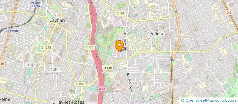 localisation de l'entreprise ZING INSTALLATIONS à VILLEJUIF