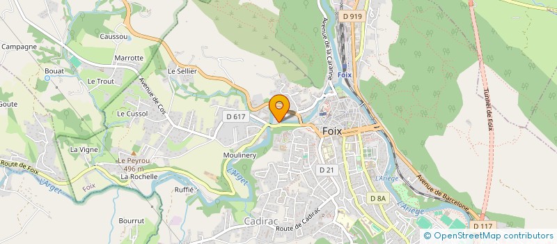 localisation de l'entreprise ZINGA-ZANGA à FOIX