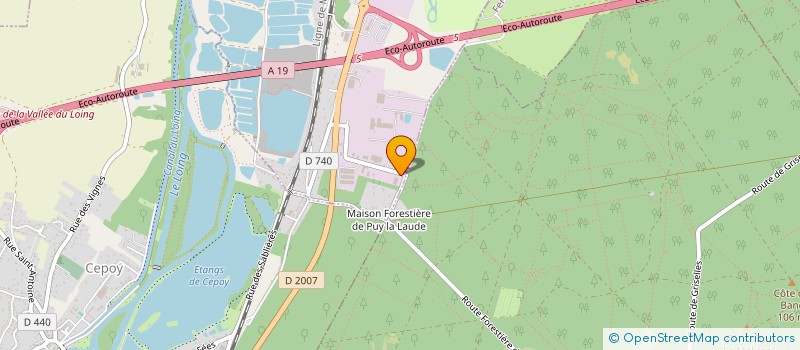 localisation de l'entreprise ZINGARO  FONTENAY-SUR-LOING