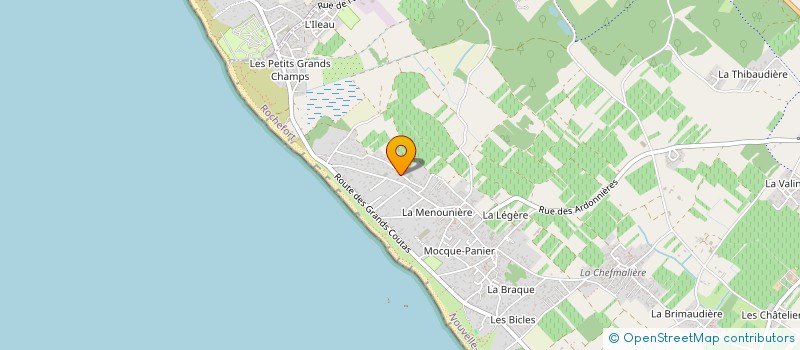 localisation de l'entreprise ZINGARO  SAINT-PIERRE-D'OLERON