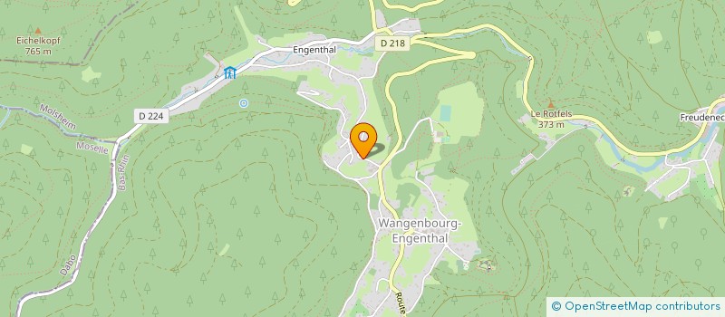 localisation de l'entreprise ZINGUERIE COUVERTURE GEYER FLORENT  WANGENBOURG-ENGENTHAL