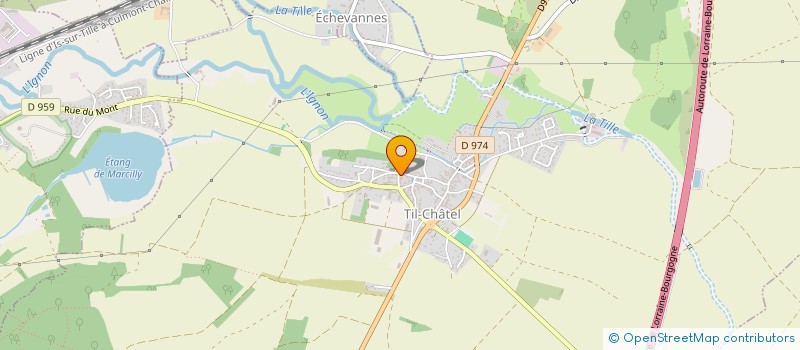 localisation de l'entreprise ZINGUERIE DE LIGNON  COURTIVRON