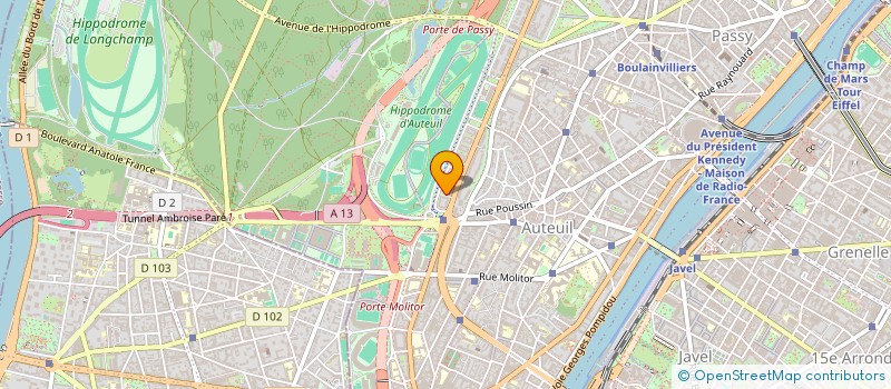 localisation de l'entreprise ZINHO  PARIS