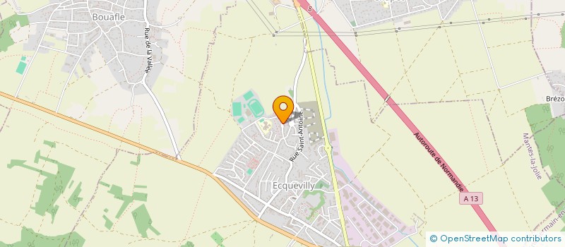 localisation de l'entreprise ZINIA CONSULTING  ECQUEVILLY