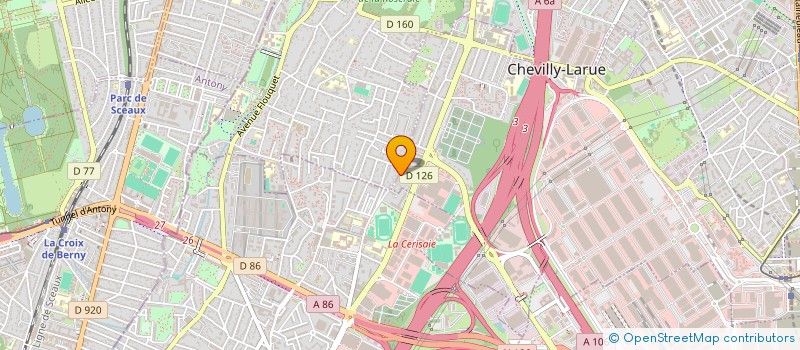 localisation de l'entreprise ZINO MSB  CHEVILLY-LARUE