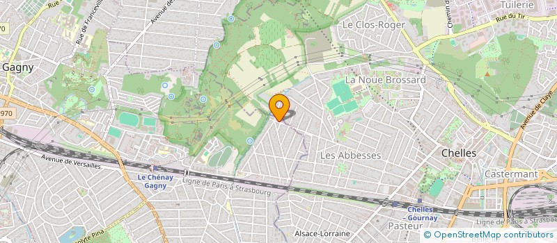 localisation de l'entreprise ZINOTOMOBILE  GAGNY