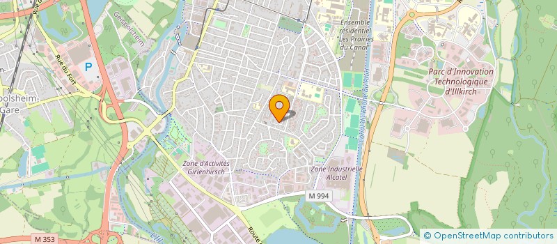 localisation de l'entreprise ZINOU EXPRESS  ILLKIRCH-GRAFFENSTADEN