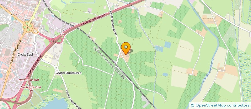 localisation de l'entreprise ZINSER FRANCE  NARBONNE