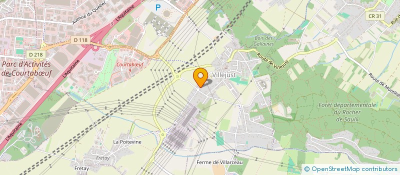localisation de l'entreprise ZINSKI à VILLEJUST