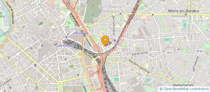 localisation de l'entreprise ZINZ'ASSO COMPAGNIE à LILLE