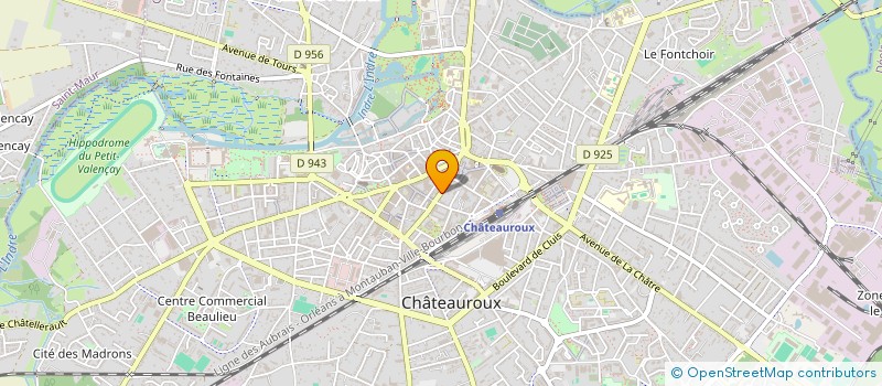 localisation de l'entreprise ZIO MIMMO à CHATEAUROUX