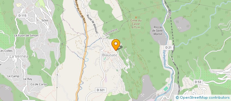 localisation de l'entreprise ZION  BLAUSASC