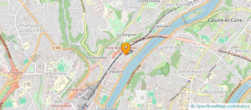 localisation de l'entreprise ZION  LYON