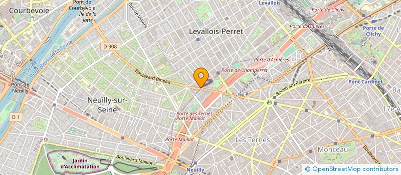 localisation de l'entreprise ZION PRODUCTIONS à LEVALLOIS-PERRET