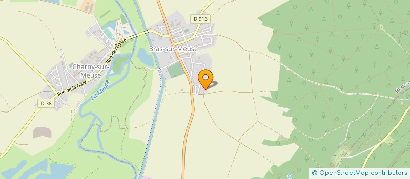 localisation de l'entreprise ZIOUKA à BRAS-SUR-MEUSE