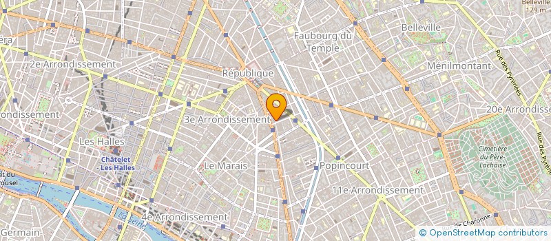 localisation de l'entreprise ZIP  PARIS