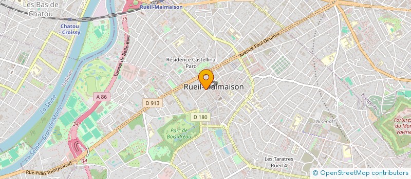 localisation de l'entreprise ZIP LENS à RUEIL-MALMAISON