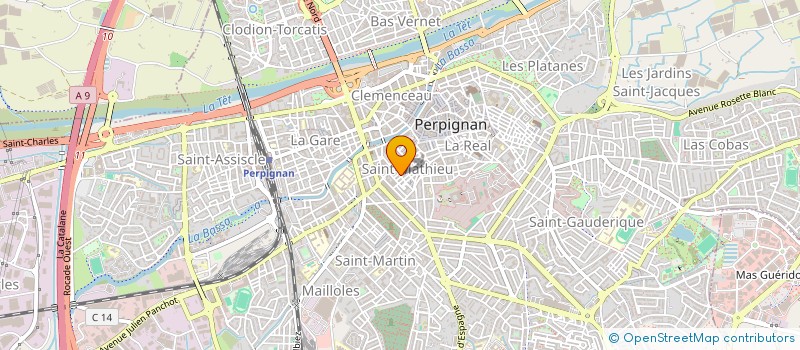 localisation de l'entreprise ZIPATON à PERPIGNAN