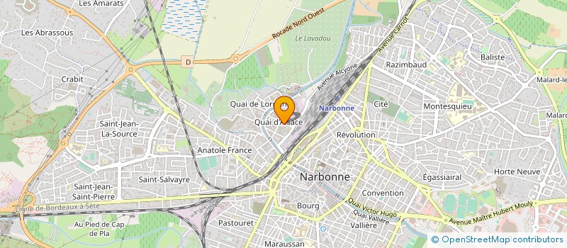 localisation de l'entreprise ZIPBOX.FR à NARBONNE