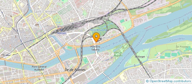 localisation de l'entreprise ZIR à NANTES